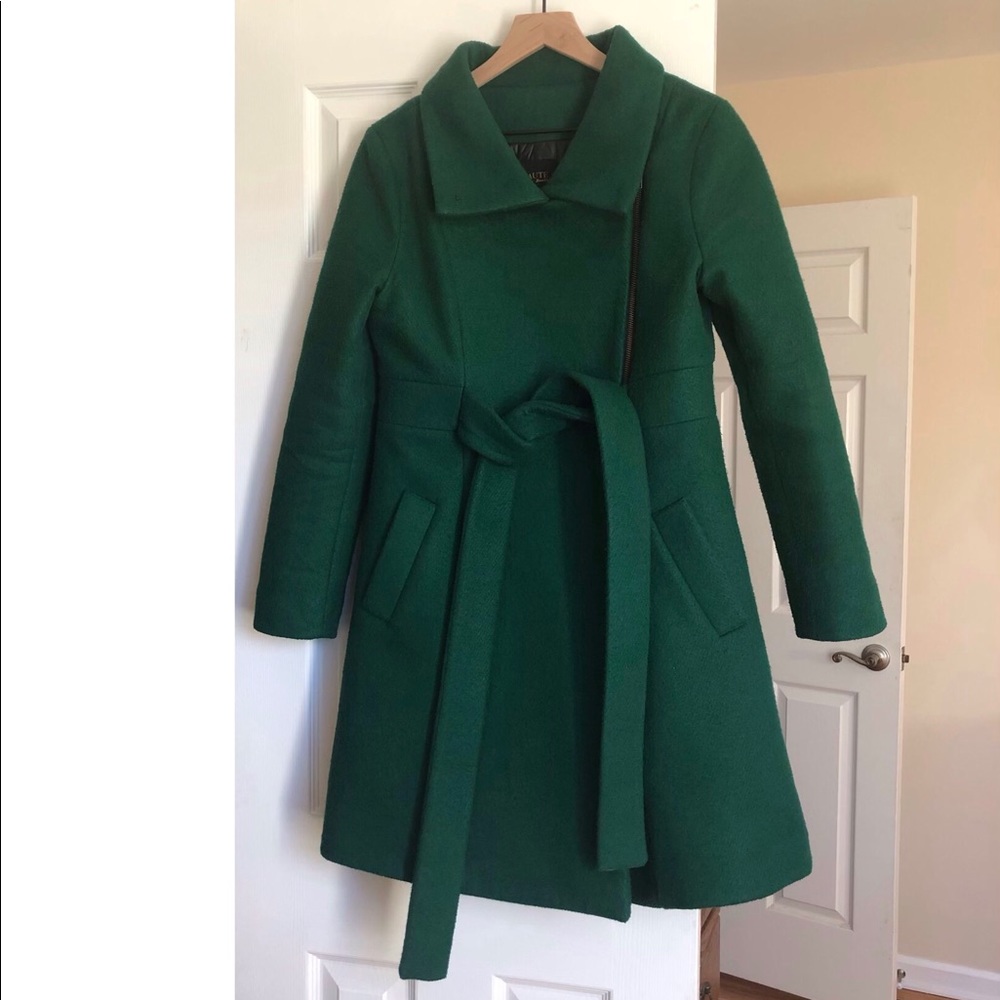 Vaute Couture🌲 Emerald Hoodless Emily Coat ❄️